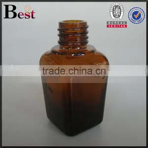 25ml Flat Amber Glass Bottle Wholesale Essential Oil Flat Amber Glass Bottle thumbnail-6