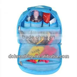 Fashion Portable Cosmetic Bag/toiletry Bag for Girls With Polyester thumbnail-1
