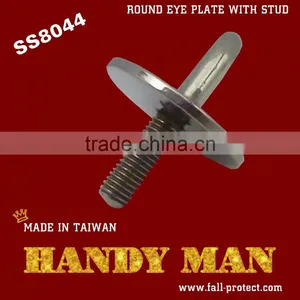 SS8044 Stainless Steel 304 Round Eye Plate With Stud thumbnail-5