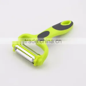 Stainless Steel 360 Degree Rotating Multifunctional Peeler With 3 Blades thumbnail-1