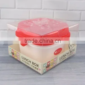 Double Layers Square Plastic Tiffin Lunch Box thumbnail-6