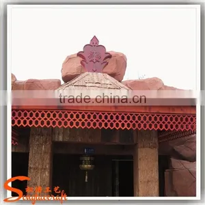 Landscape Square Water Fountain Statues Outdoor Stone Fountain With Water Fountain Pump thumbnail-6