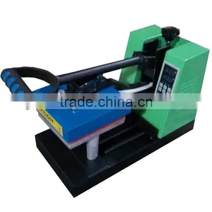 2016 Shenghua Hot Selling Cheap Swing Heat Press Transfer Machine With Mini Size 15*15cm, 23*30cm, 30*30cm thumbnail-6