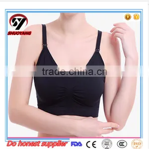 High Quality CE& FDA Certification Fashion Nursing Maternity Bra thumbnail-1