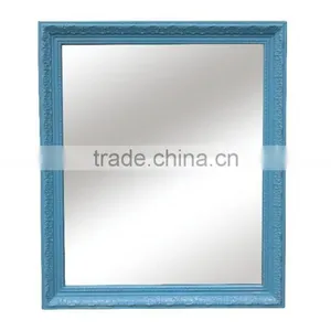 2015 Antique Blue Color Paulownia Style Wooden Photo Frame thumbnail-1