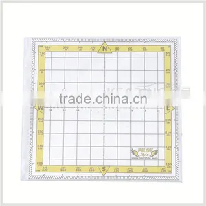 Shanghai Kearing Brand Plastic Square Ruler for Flight Industry # KPP-6 thumbnail-1