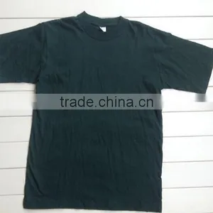 2015 Wholesale O-neck Men's T Shirt, Short Sleeve Solid Color 100% Cotton Plain T-shirts, Casual ManT Shirt thumbnail-3
