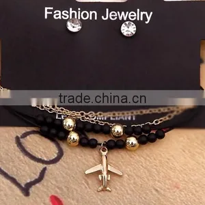 Hot Selling Starfish Charm Custom Charm Seed Bead Multi-strand Bracelets Earrings Set From Yiwu Factory thumbnail-3