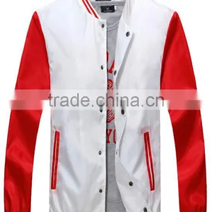 Fashion Design Baseball Jacket With Pockets,Cheap Custom Youth Varsity Jackets thumbnail-4