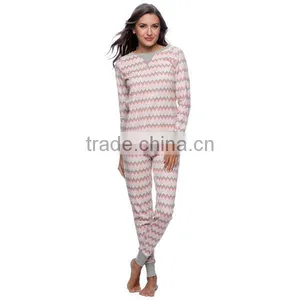 Suntex New Stylish Sexy Striped Long Thermal Underwear For China Young Ladies thumbnail-1