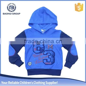 Plain Baby Hoodies Fleece Fashion Boy Kid Top Winter New Style High Quality thumbnail-1
