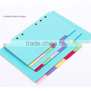 25K/36K/48K Card Paper Planner 6 Holes Index Page for Planner thumbnail-1