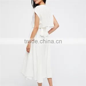 2017 OEM Summer Fashion Factory Price Women Comfortable Middle Skirt thumbnail-6