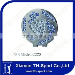 Customized Golf Ball Marker, Hat Clip Golf Ball Marker thumbnail-1