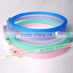 2015 Colorful 21 cm 15 cm Craft and Clothing Accessories Plastic Embroidery Hoop thumbnail-2