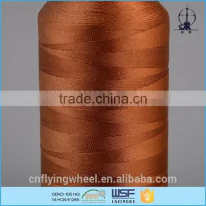 Low Shrinkage 150D/3 Industrial Polyester Bonded Sewing Thread for Bag thumbnail-3