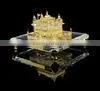 Wholesale Hight Quality Crystal Temple Golden Model For Sikh Religious Wedding Favors thumbnail-2