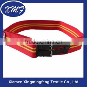 Genuine Leather Buckle Military Webbing Belt Cotton Fabric Braided Belts thumbnail-1