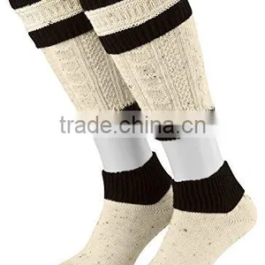Bavarian Calf Socks Brown-green thumbnail-4