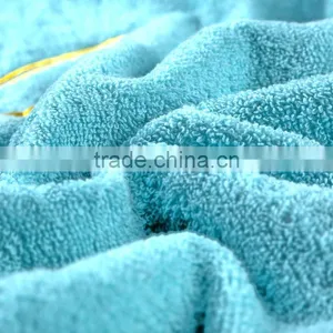 100% Cotton Ultra Soft Terrycloth Hooded Poncho Towels thumbnail-2