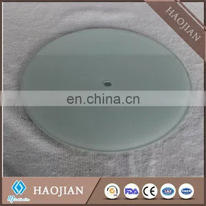 China Home Decor Wholesale Sublimation Blanks Glass Alarm Clock Wall Clock thumbnail-2
