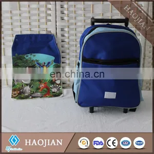 Sublimation Trolley Bag School Trolley Bag Blank Sublimation Wheeled Bags for Children thumbnail-5