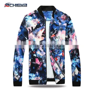 Sublimation Custom Cheap Wholesale Sublimation Windbreaker Jacket thumbnail-1