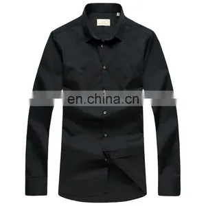 Bulk Wholesale Formal Business Custom Cotton Latest Shirt Designs For Men thumbnail-3