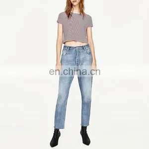 China Cotton Clothing Wholesale Custom Women Organic Cotton t Shirt thumbnail-3