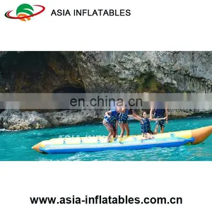 Fashionable Promotional for Sale Inflatable Banana Boat Banana Boat Raft Flying Banana Boat Inflatable Flying Fish Towable thumbnail-3