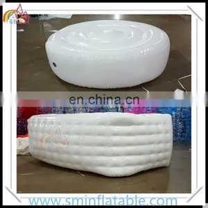 Wholesale Led Inflatable Round Sofa, Inflatable Lounge With Led Light, Led Furniture for Sale thumbnail-2