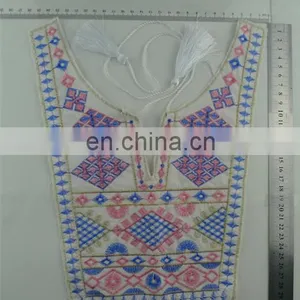 2016 Embroidered Neckline With Tassel For Garment Decorative thumbnail-6