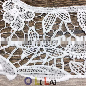 OLN0022 Floewr Design Manufactory Crochet Neck Lace for Garment thumbnail-2