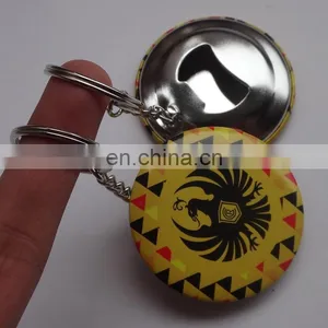 China Supplier Customized Tin Bottle Opener Keychain thumbnail-5
