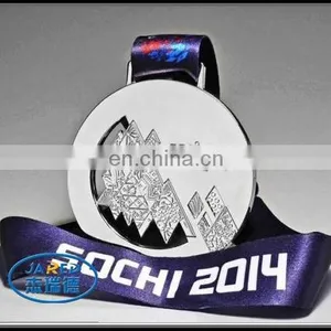 2015 Free Sample Plated Custom Metal Medal/ Award Medal/ Gold Medal thumbnail-5