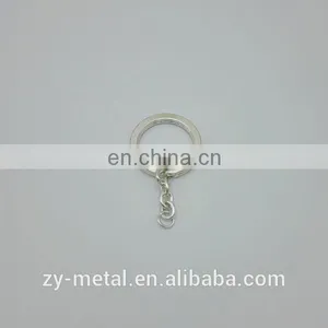 Hot Sell Metal Plain Key Chain Cheap Custom Key Ring thumbnail-1