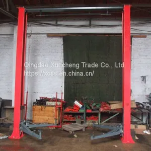 Manual Lock Release Clear Floor Auto Lift 2 Post Gantry Car Lift 4000kgs thumbnail-2