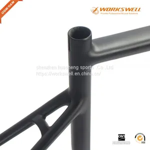 Full Carbon Road Bike Frame BSA Carbon Bicycle Frameset Glossy Matt 48/51/54/56/58CM thumbnail-2