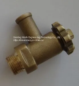 Custom-made Brass Precision Casting Spare Parts for Valve thumbnail-1