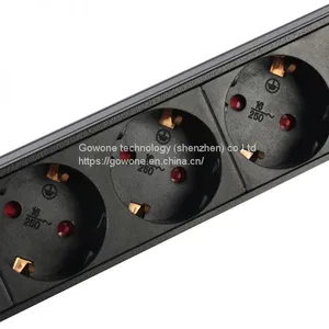 Euro Type Power Distribution Unit , Surge Protector Network Power PDU, D101 thumbnail-3