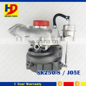SK250-8 Diesel Engine Turbo J05E For Hino Turbocharger thumbnail-5