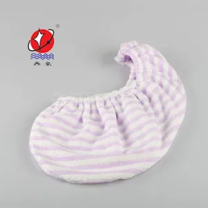 Microfiber Striped Hair Turban thumbnail-3