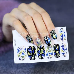 New Arriving Japan & Korea Glass Mirror Foil Nail Sticker for Girl Nail Art thumbnail-3