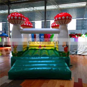 2020 Cheap Blow up Inflatable Mushroom Theme Air Bounce House for Sale thumbnail-2