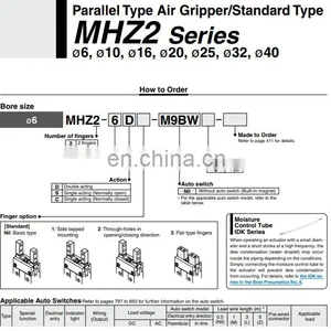SMC Finger Cylinder MHZ2-25D thumbnail-4
