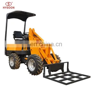 Taian Hysoon 4wd Chinese Affordable Articulated Mini Wheel Loader thumbnail-3