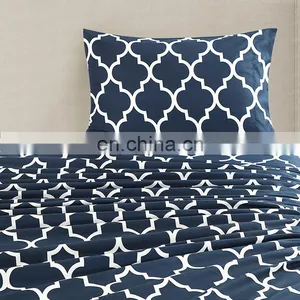 China Manufacturer Custom Home Goods Patchwork Machine Quilt Bedding Set Bed Sheet Comforter Duvet Cover Bedspread Fitted thumbnail-2