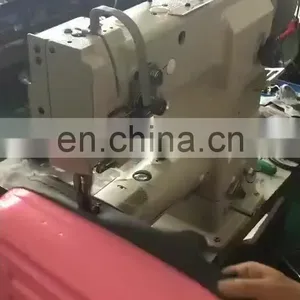 MC 1341 Cylinder Bed Compound Feed Sewing Machine With Making Leather Suitcase thumbnail-1