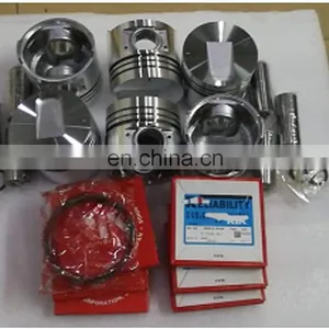 for Mitsubishi S6S Bearing Gasket Valve Bush Conrod Piston Liner Kit thumbnail-2