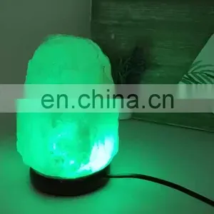 High Quality Fast Shipping Himalayan Rock Salt Lamp Night Light thumbnail-1